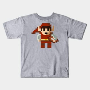 8-Bit Brownie Elf Kids T-Shirt